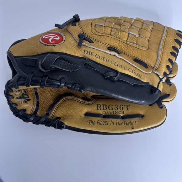 RAWLINGS RBG36 BASEBALL GLOVE 12.5'' Left HAND THROWER - Picture 9 of 9